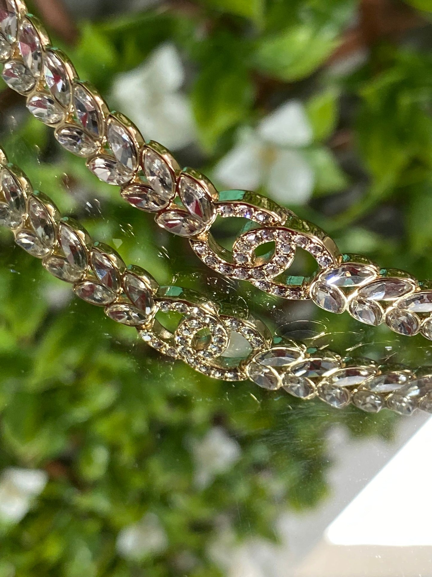 18K Gold plated Choker, Necklace