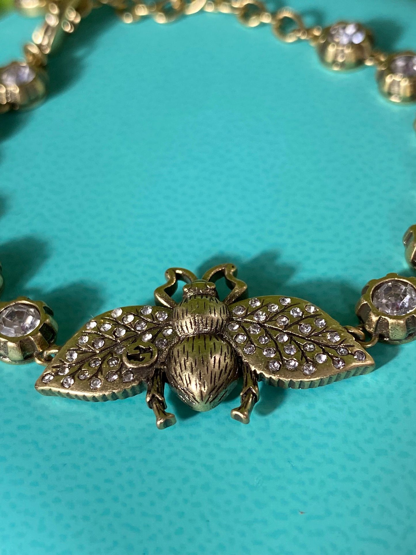 Antik Gold, Bracelet, Armband With Bee Detail