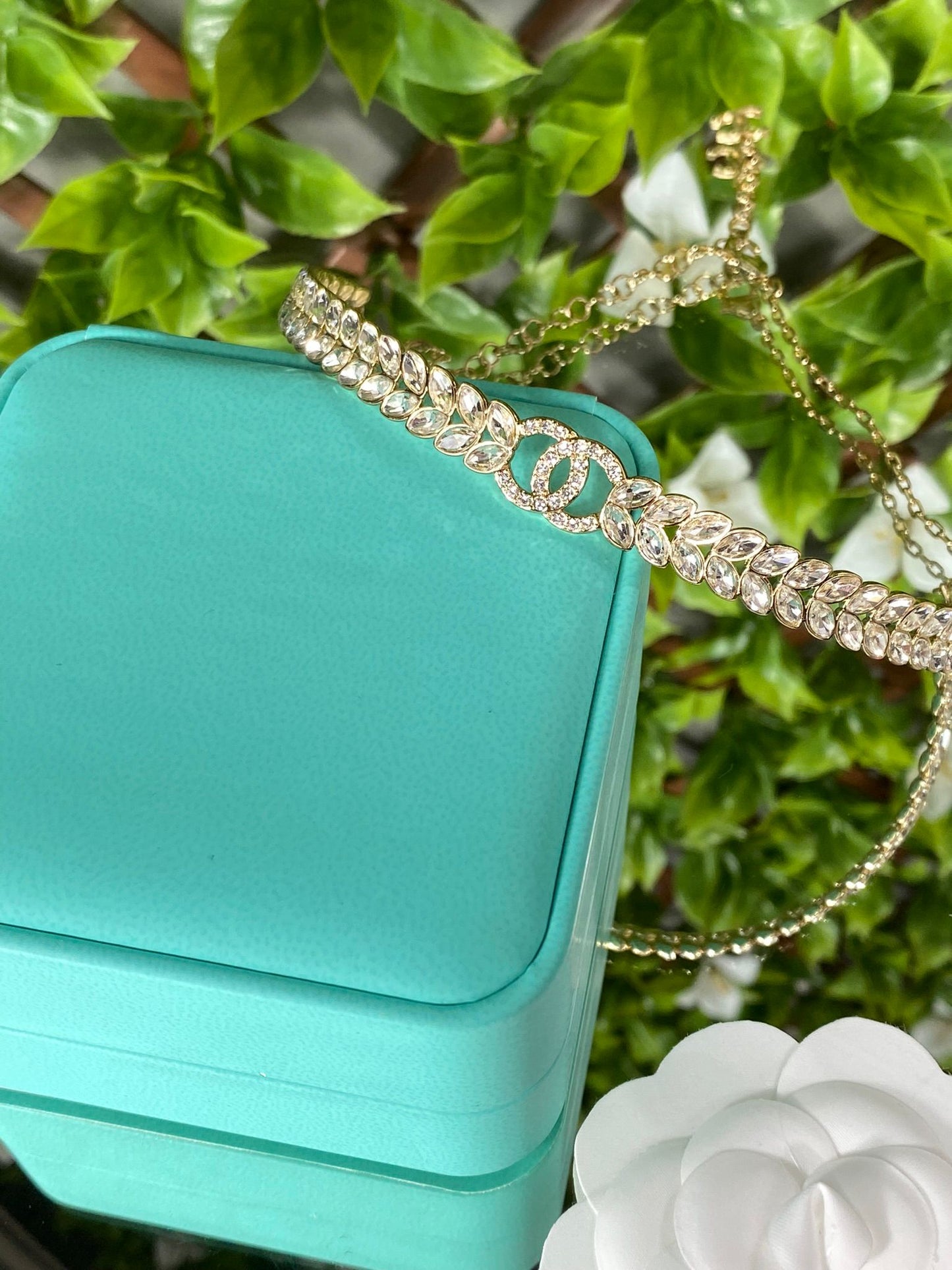 18K Gold plated Choker, Necklace