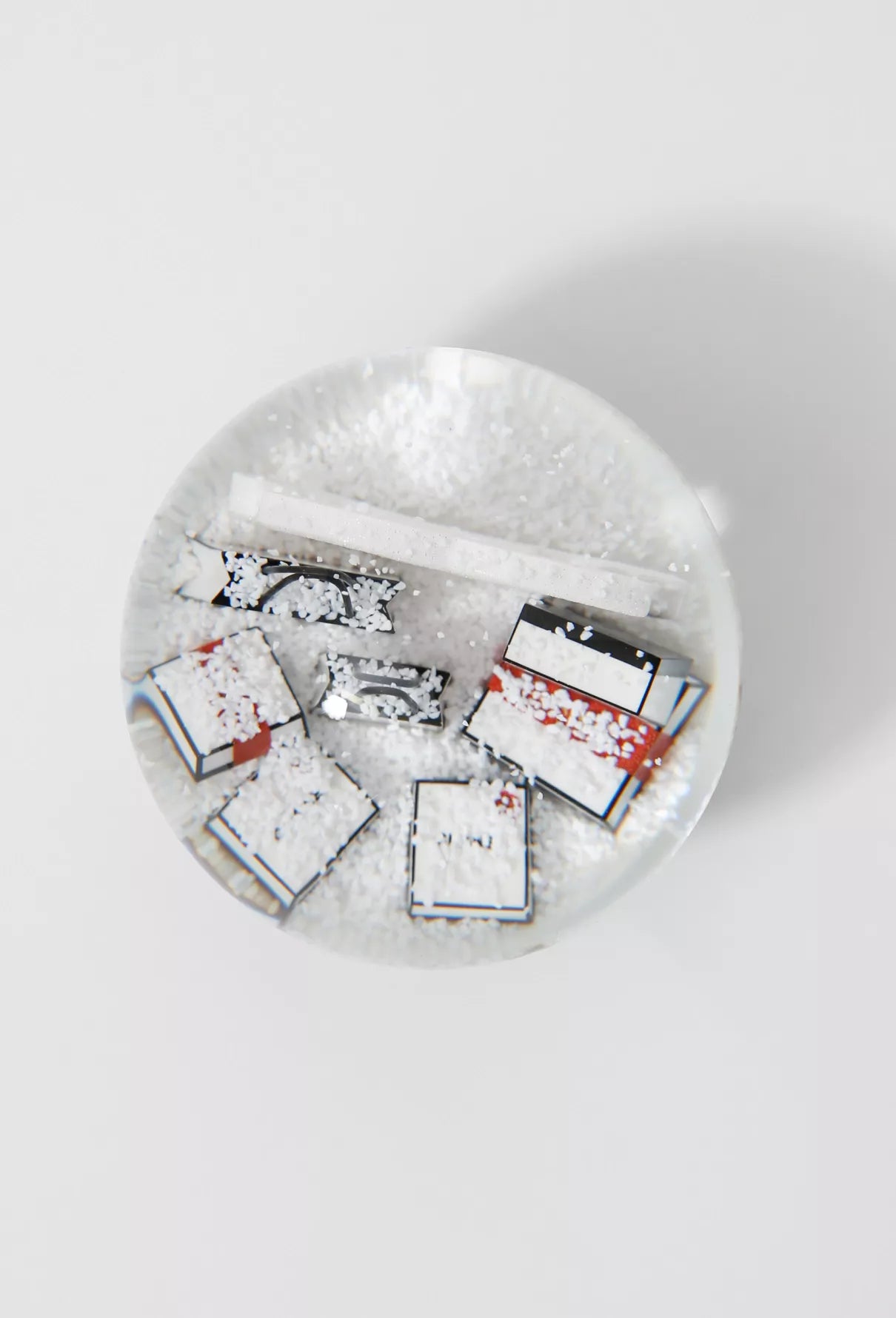 Chanel Double C Shopping Bags Snow Globe