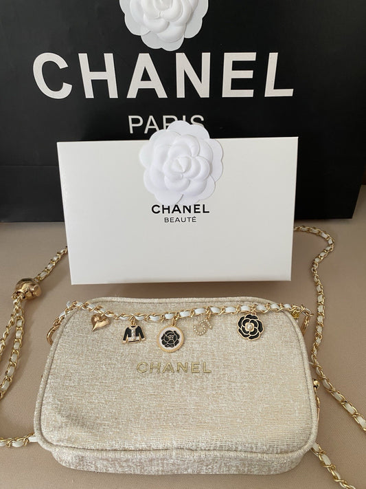 Chanel Beautē Cosmetic Bag, Makeup Blue Organizar