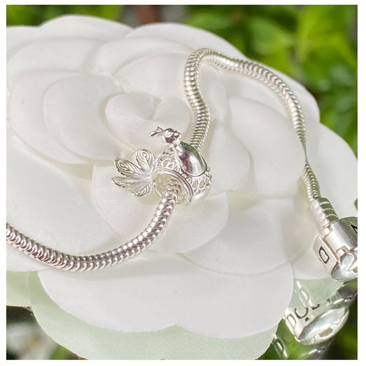 Silber 925 Tier Charm Bead für pandora, echtes Silber