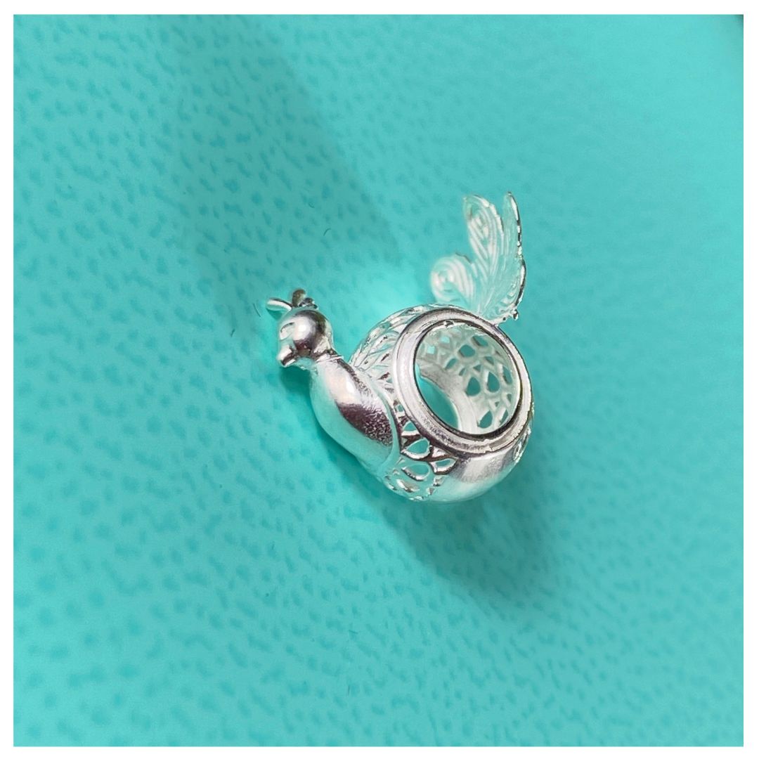 Silber 925 Tier Charm Bead für pandora, echtes Silber