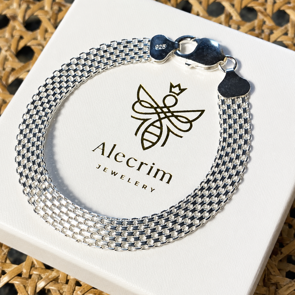 925 Silver Women’s Bracelet – Luxury New Jewelry for Women