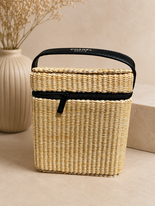 Chanel BeautÉ Woven Cosmetic & Vanity Case – Limited Edition