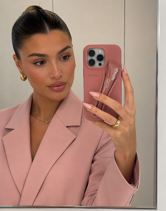 Rhode Nude Lip Case for iPhone 15 + Signature Lip Treatment