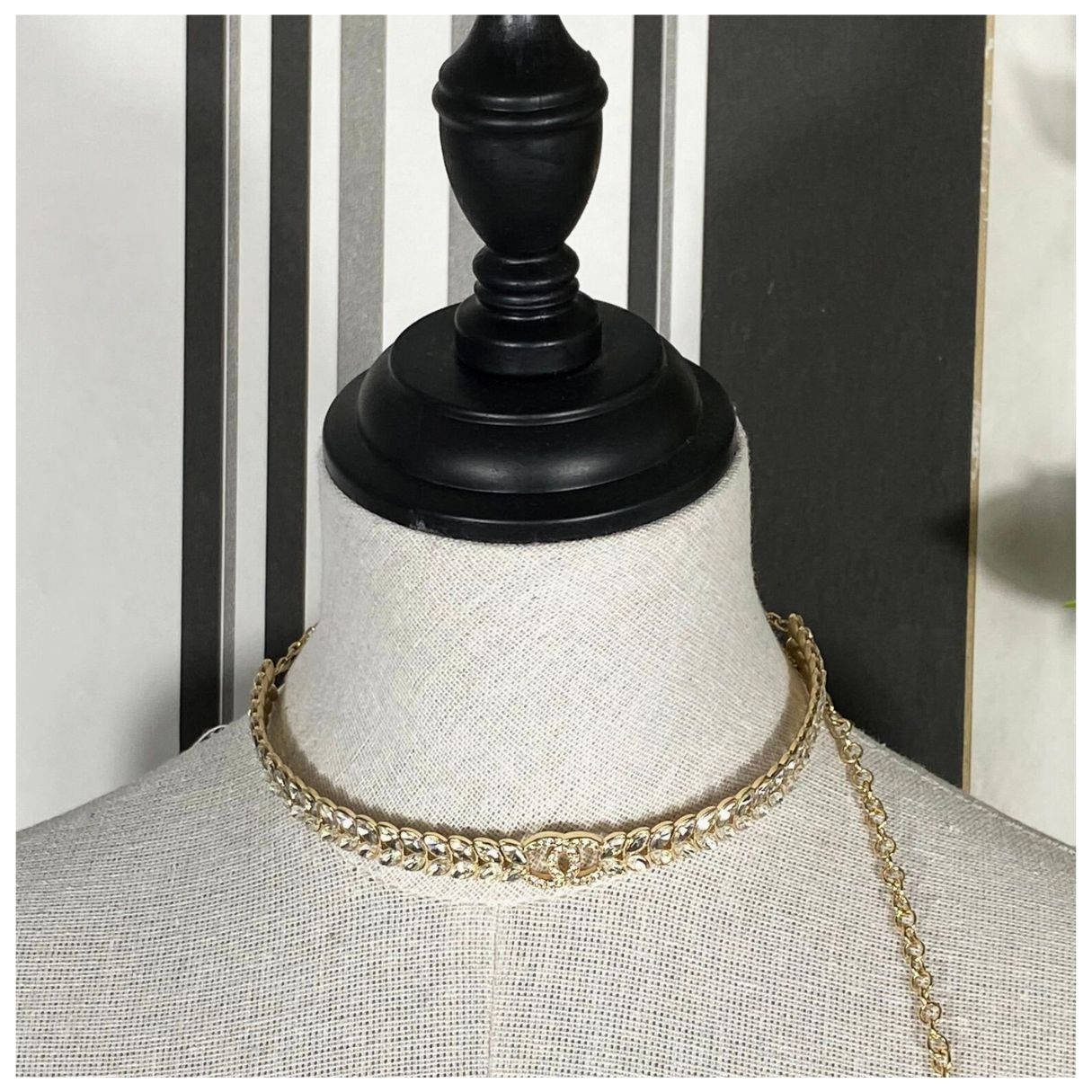 18K Gold plated Choker, Necklace