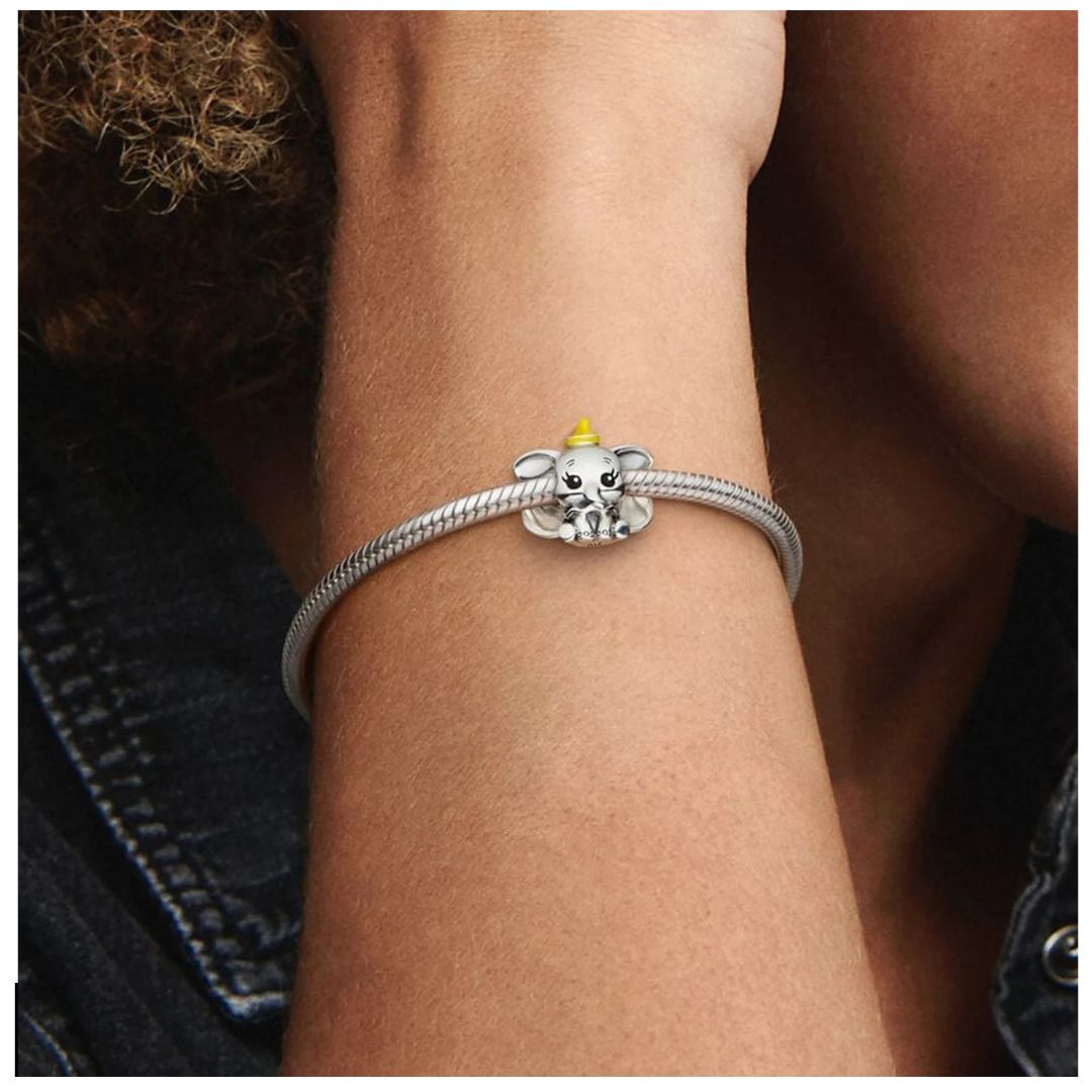 Elefant mit großen Ohren Bracelet Charm Bead