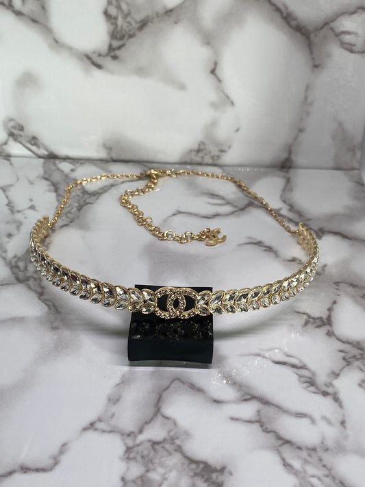 18K Gold plated Choker, Necklace