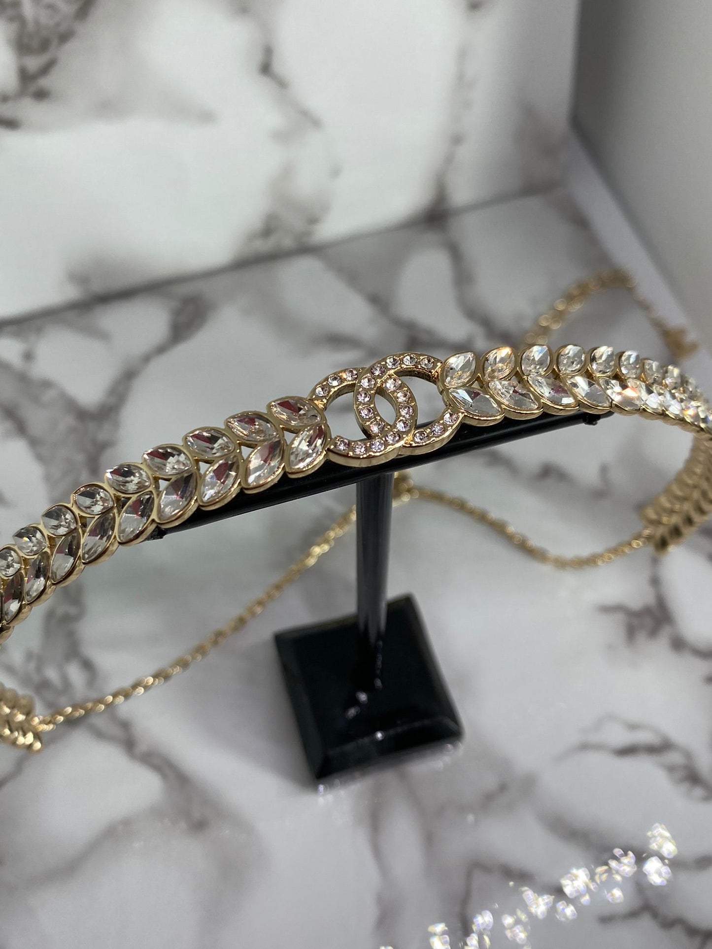 18K Gold plated Choker, Necklace