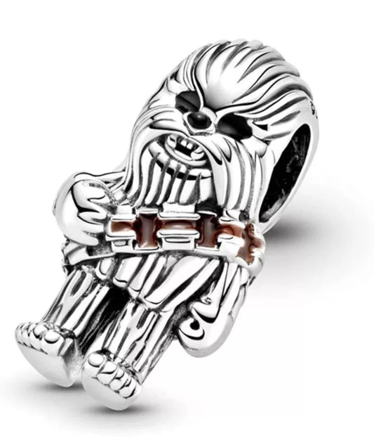 New A Star Wars Chewbacca Charm Sterling Silver