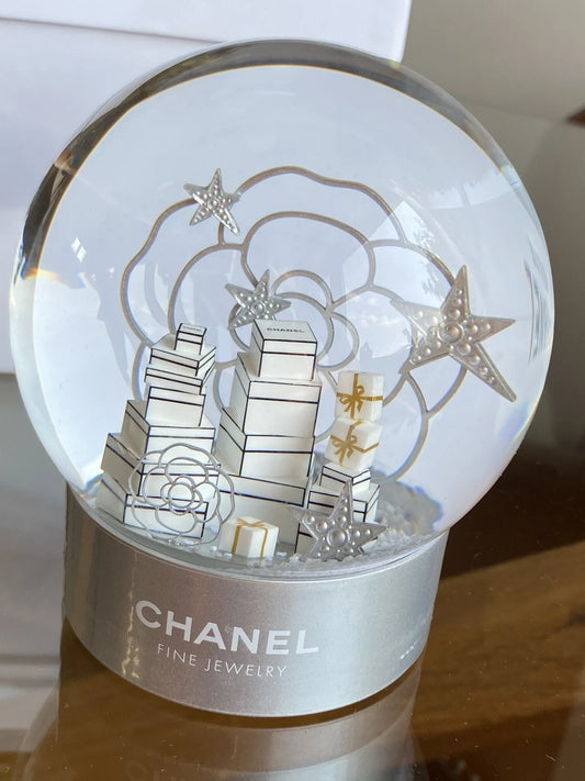 New Chane Snow globe, Cristal Ball Luxury VIP Gift