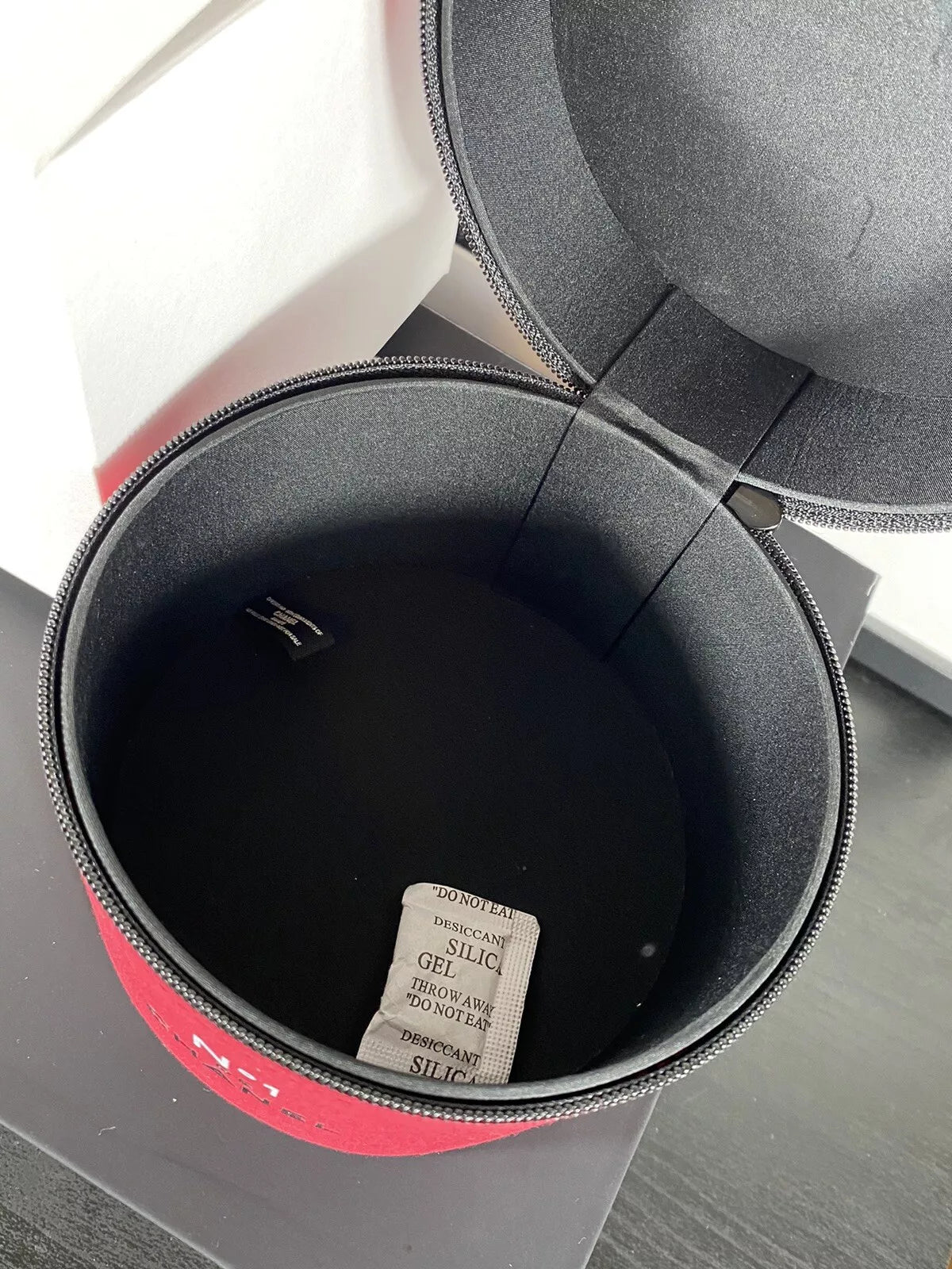 Chanel BEAUTÉ Jewellery Red Flowe Box, Travel Bag, Makeup Bag