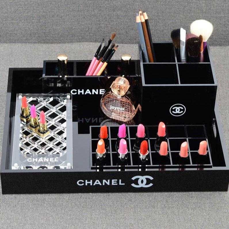 Chanel Vip Member GIft Serviertablett, Makeup Tray Cosmetic Organiser