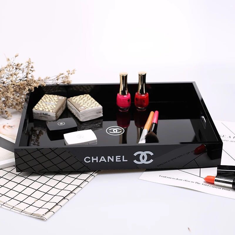 Chanel Vip Member GIft Serviertablett, Makeup Tray Cosmetic Organiser