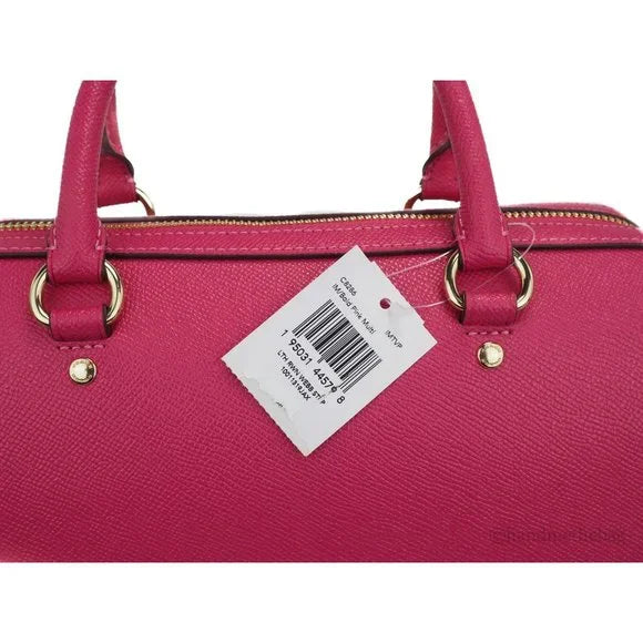 COACH Pink Rowan Satchel Taschen Handbag Original