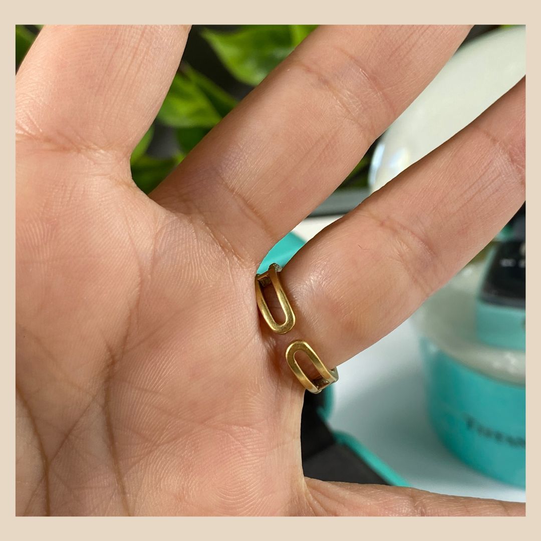 Damen Antik Gold Ring