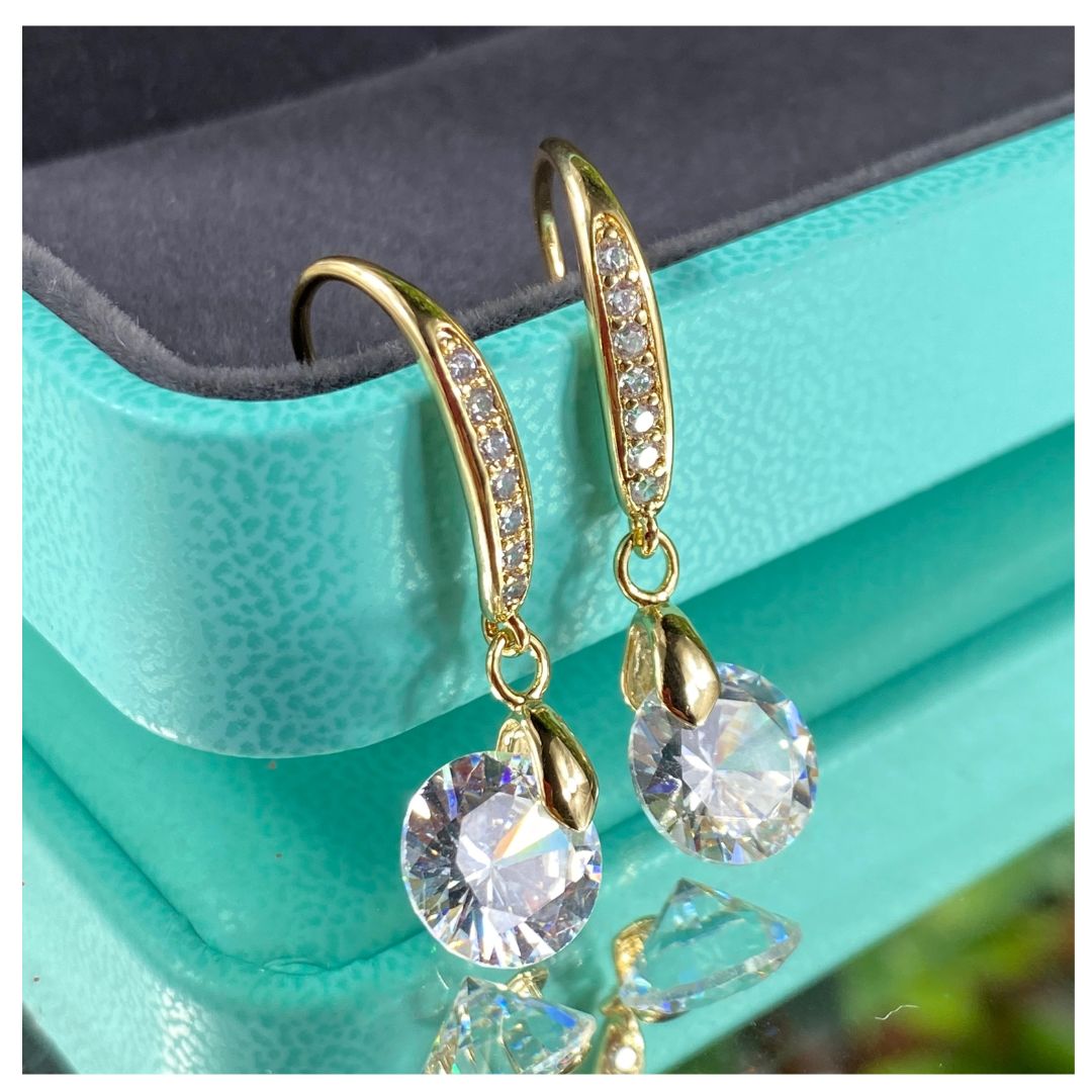 Damen Ohrring in 18 Karat Gold ,Special Gifts