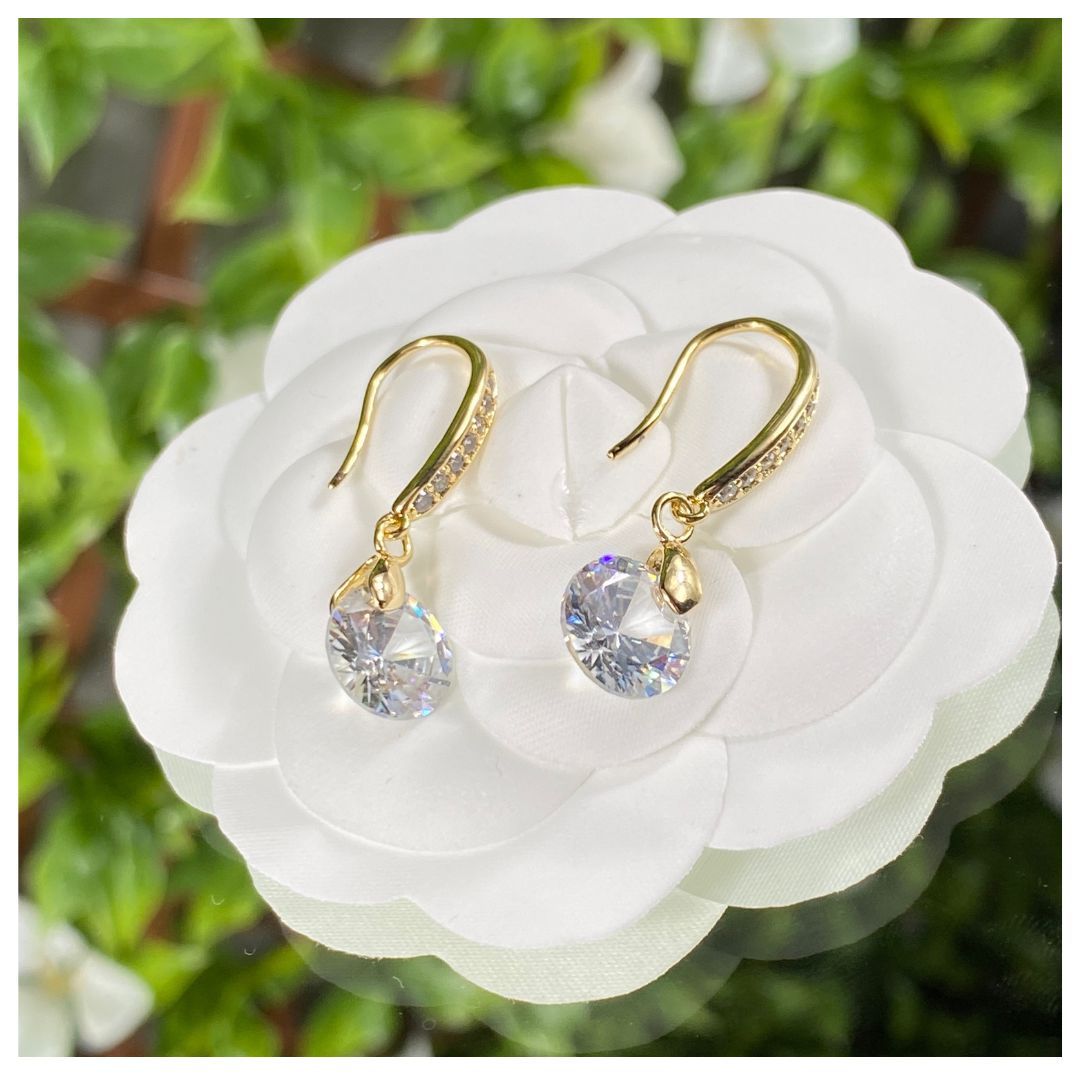 Damen Ohrring in 18 Karat Gold ,Special Gifts