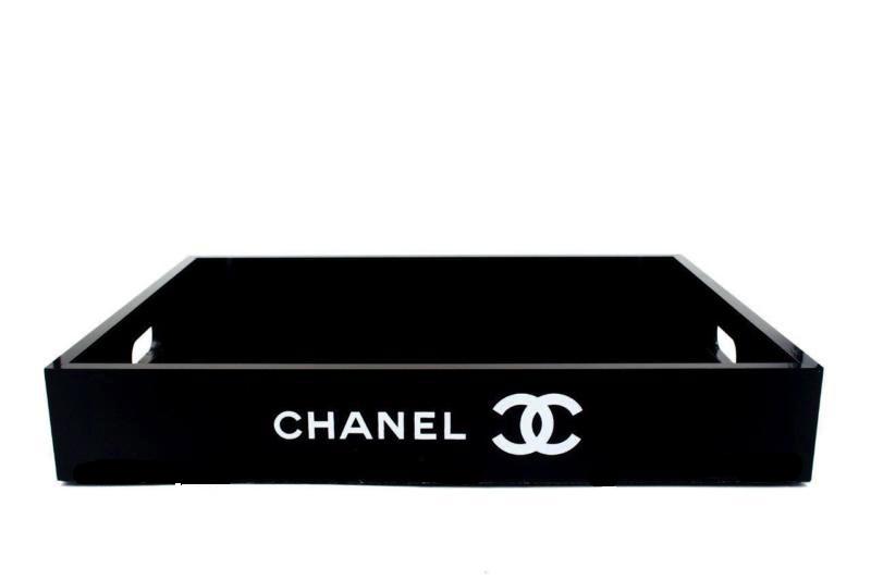 Chanel Vip Member GIft Serviertablett, Makeup Tray Cosmetic Organiser