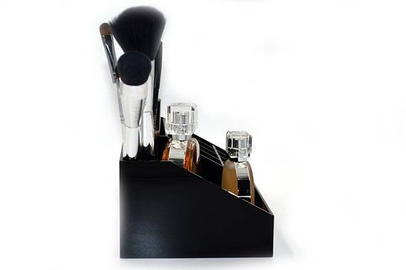 CHANEL schwarzer Kosmetikständer / Halter / Make- Up Organizer / Kosmetikhalter