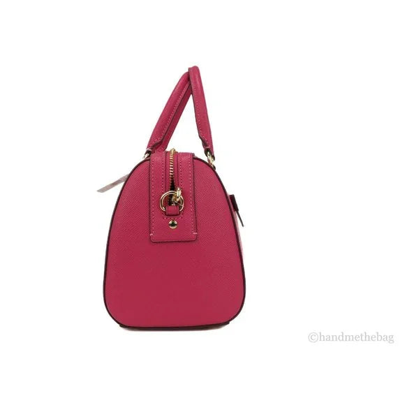 COACH Pink Rowan Satchel Taschen Handbag Original