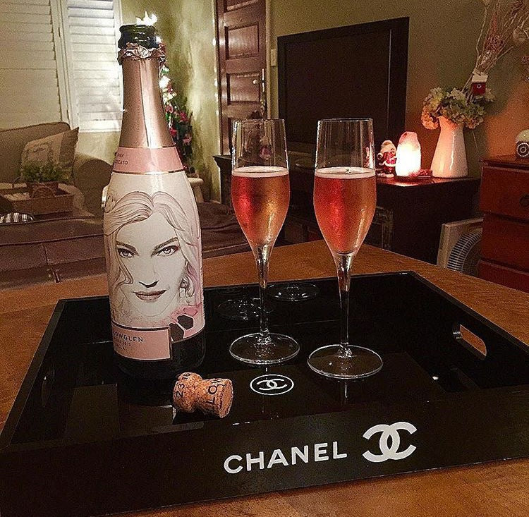 Chanel Vip Member GIft Serviertablett, Makeup Tray Cosmetic Organiser