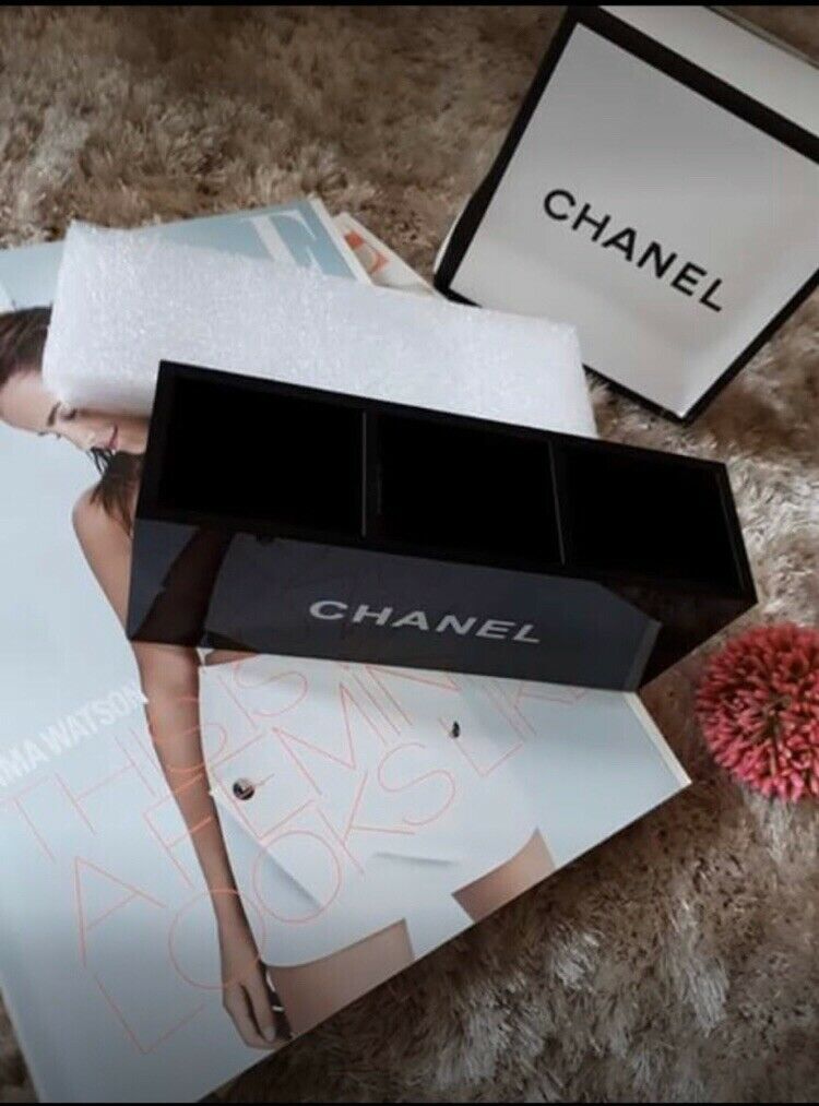 Chanel Pinselhalter Makeup Box Organizer Acryl, Brushes, Vip Gift