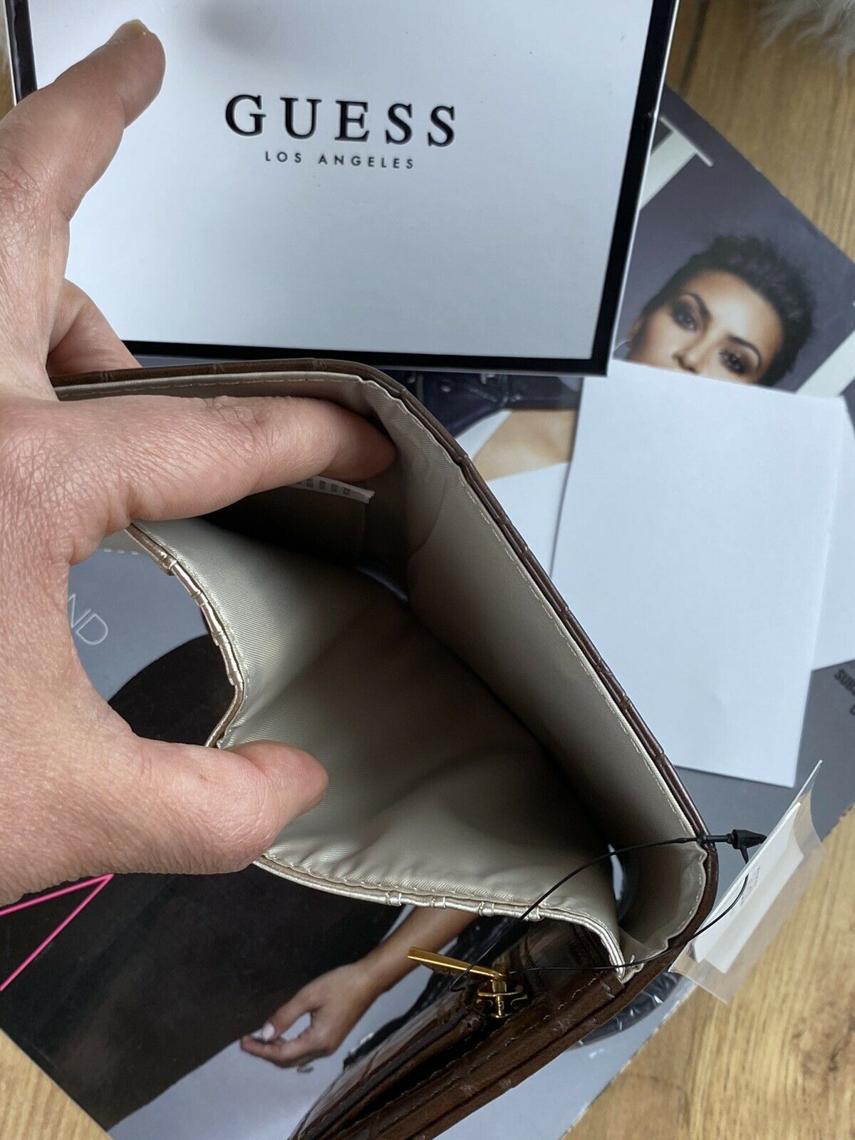 🍂GUESS Damen kleine Geldbörse mit Geschenkbox🍁