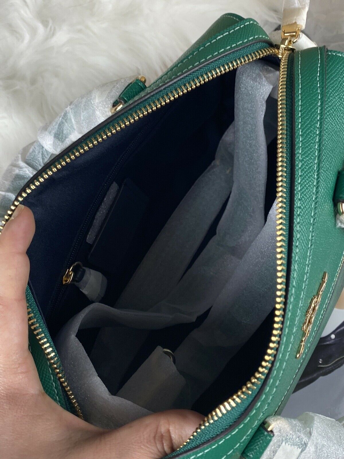 🍂COACH umhängetasche leder Mittlere Tasche, Geldbörse + Guess-Anhänger 🍁