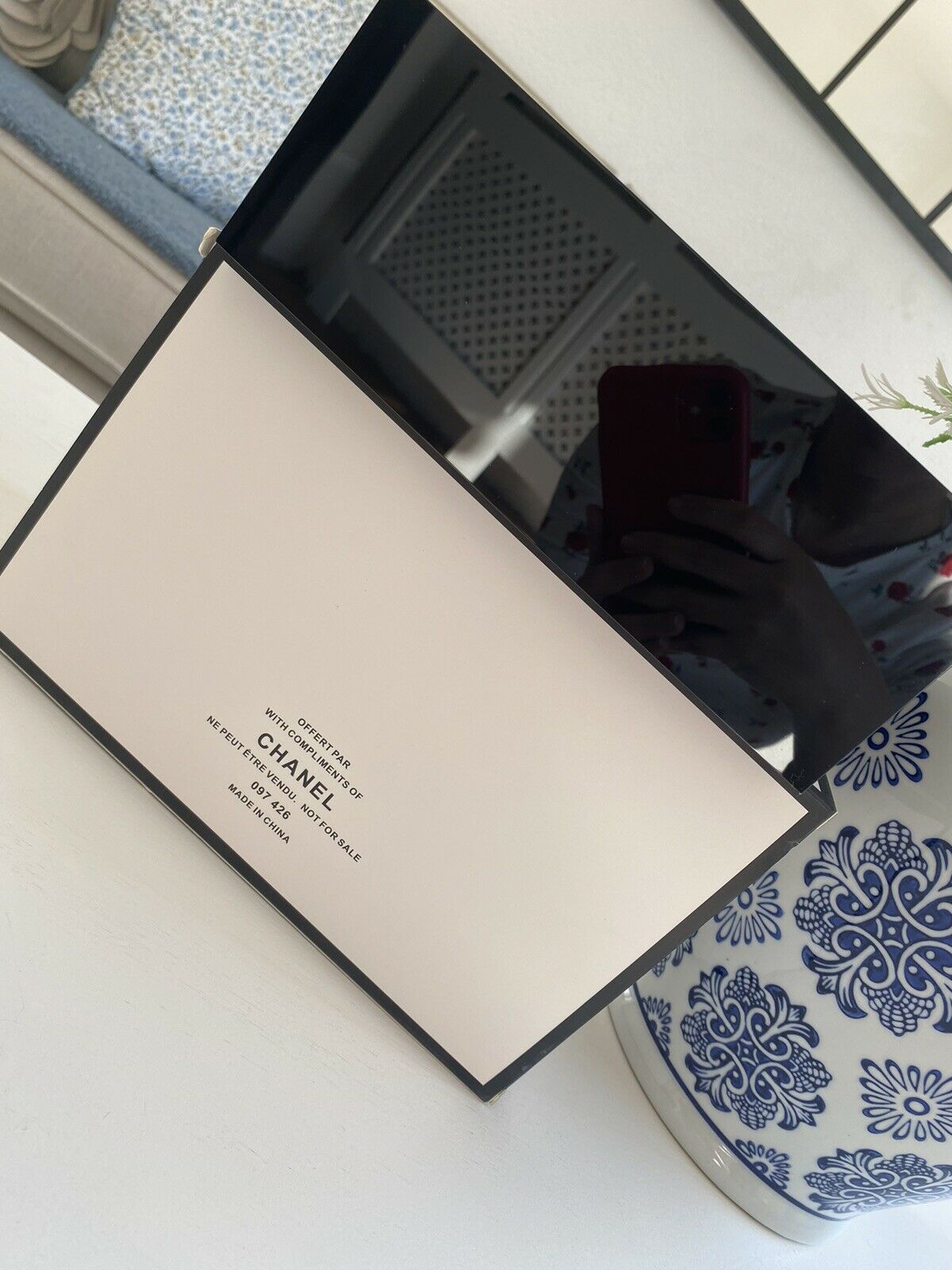 CHANEL schwarzer Kosmetikständer / Halter / Make- Up Organizer / Kosmetikhalter