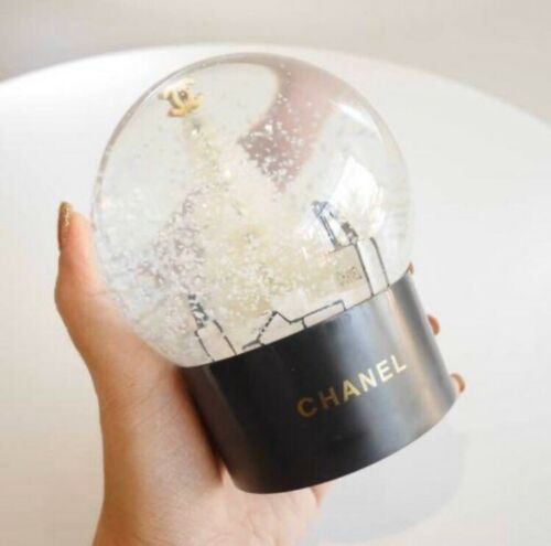 Black Snow Globe