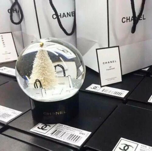 Black Snow Globe