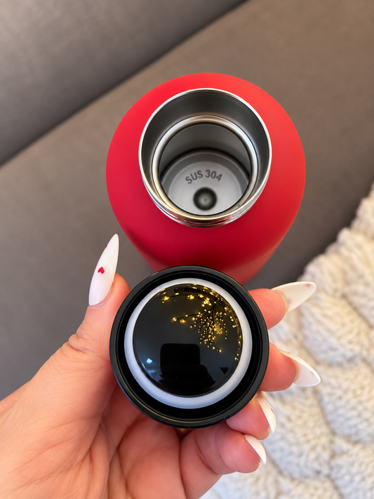 Rubber-Coated Stainless Steel Insulated Bottle