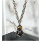 Stainless Steel Astronaut Necklace | Silver-Tone Astronaut Pendant | Trendy Space Jewelry for Men & Women