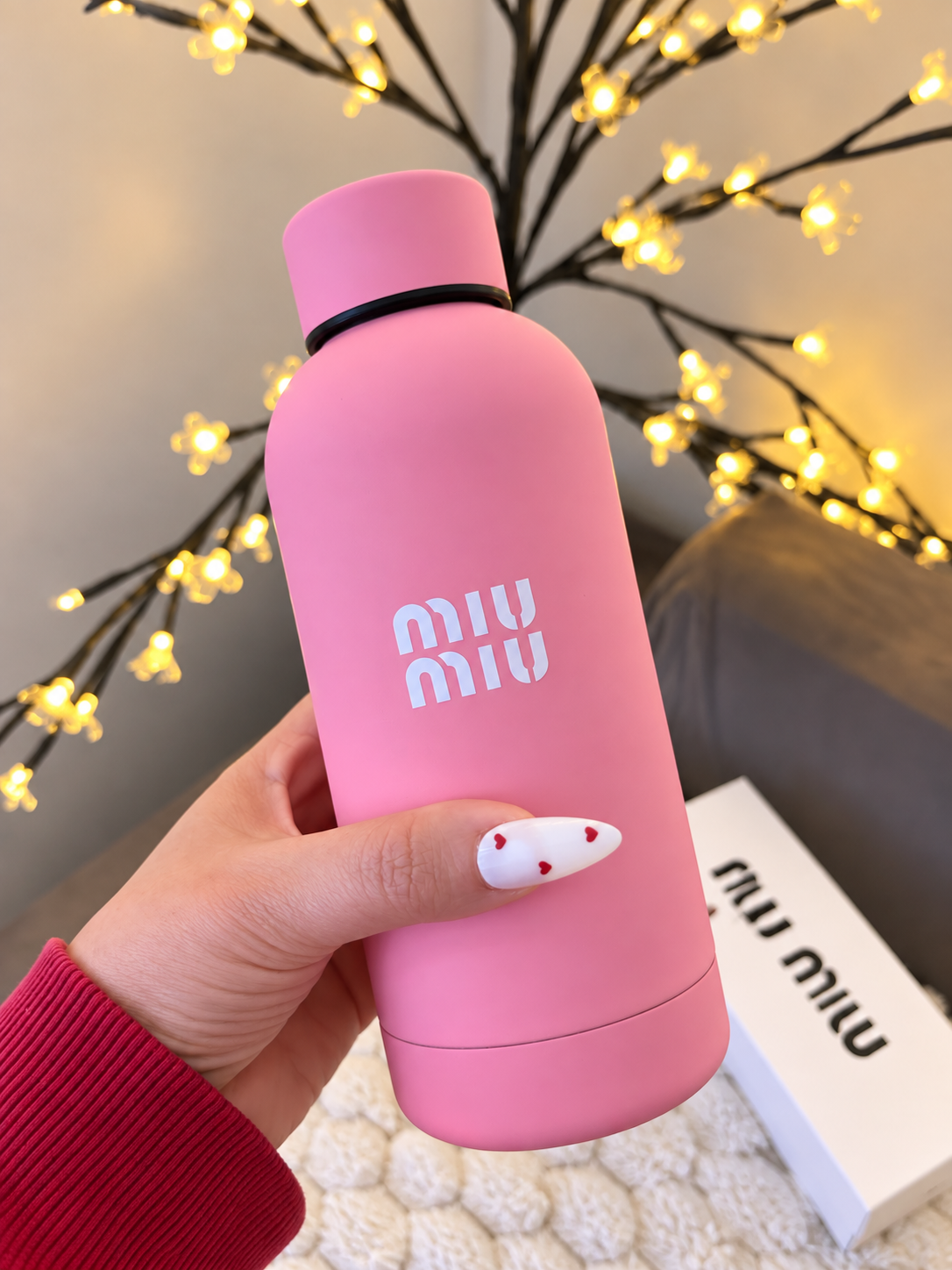 Rubber-Coated Stainless Steel Insulated Bottle