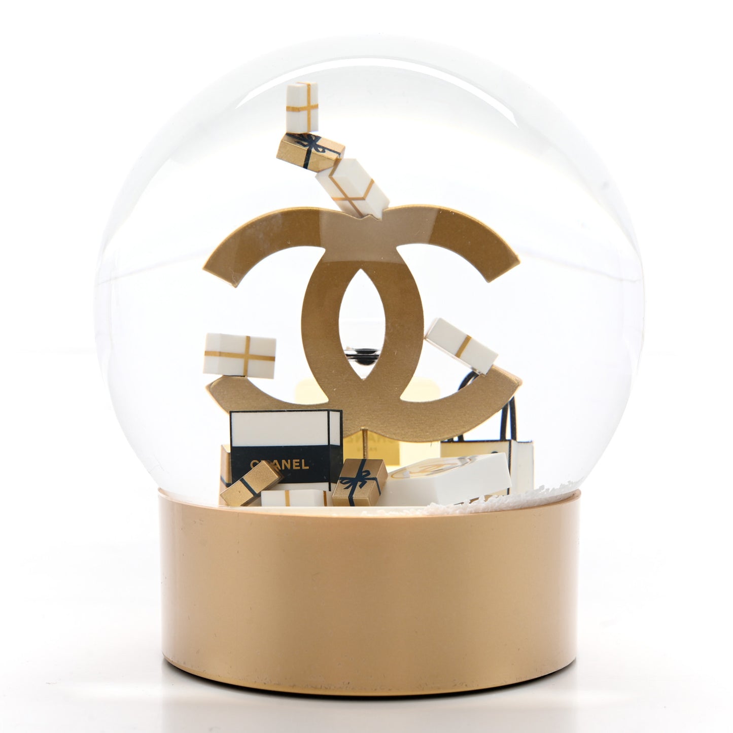 Chanel Gold Limited Ediction 2023 Snow Globe, Schneeparfüm Globe, Perfume Details