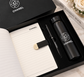 Luxury Gift Set – Insulated Bottle, Elegant Pen & Premium Notebook