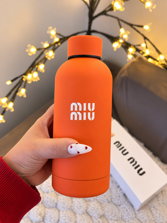Rubber-Coated Stainless Steel Insulated Bottle