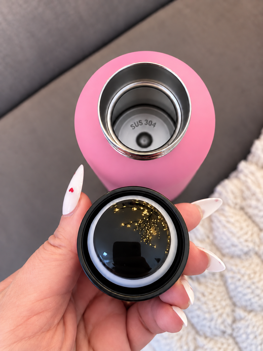 Rubber-Coated Stainless Steel Insulated Bottle