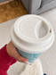 Luxury Aqua Reusable Travel Cup