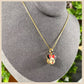 18k gold plated Necklace Minie Mouse pendant