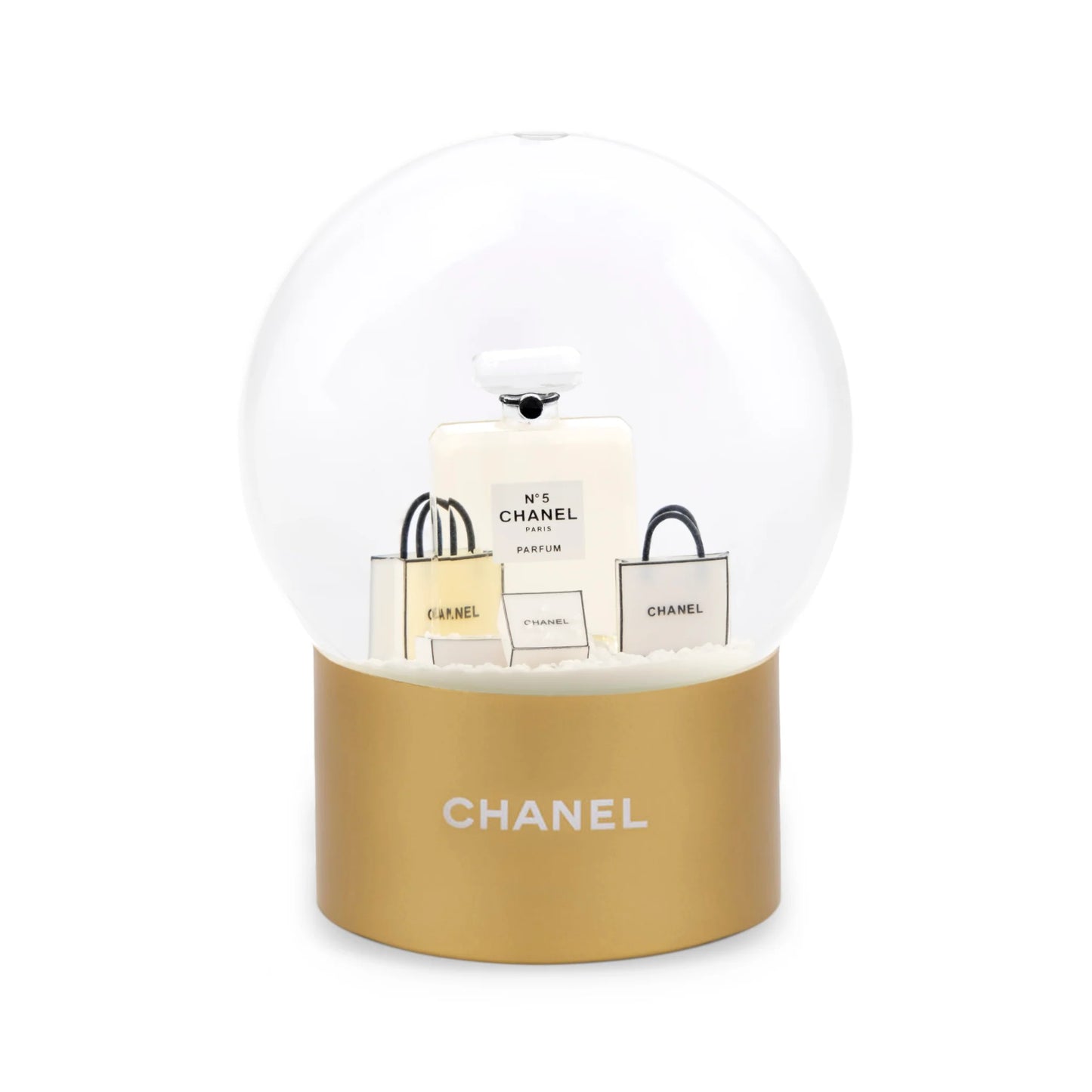 Chanel N°5 Perfume Snow Globe