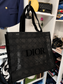 Dior Beauty Black Mesh Tote Bag – Large Beach Shopper | VIP Gift | New 41×38×15 cm