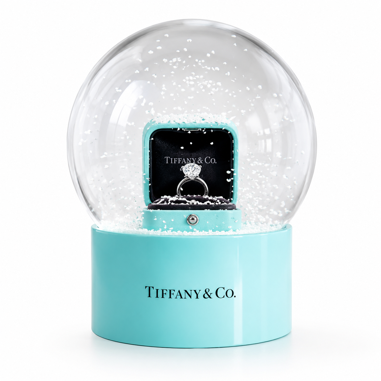 Tiffany & Co. Limited Edition Crystal Snow Globe – Exclusive VIP Luxury Collectible Gift