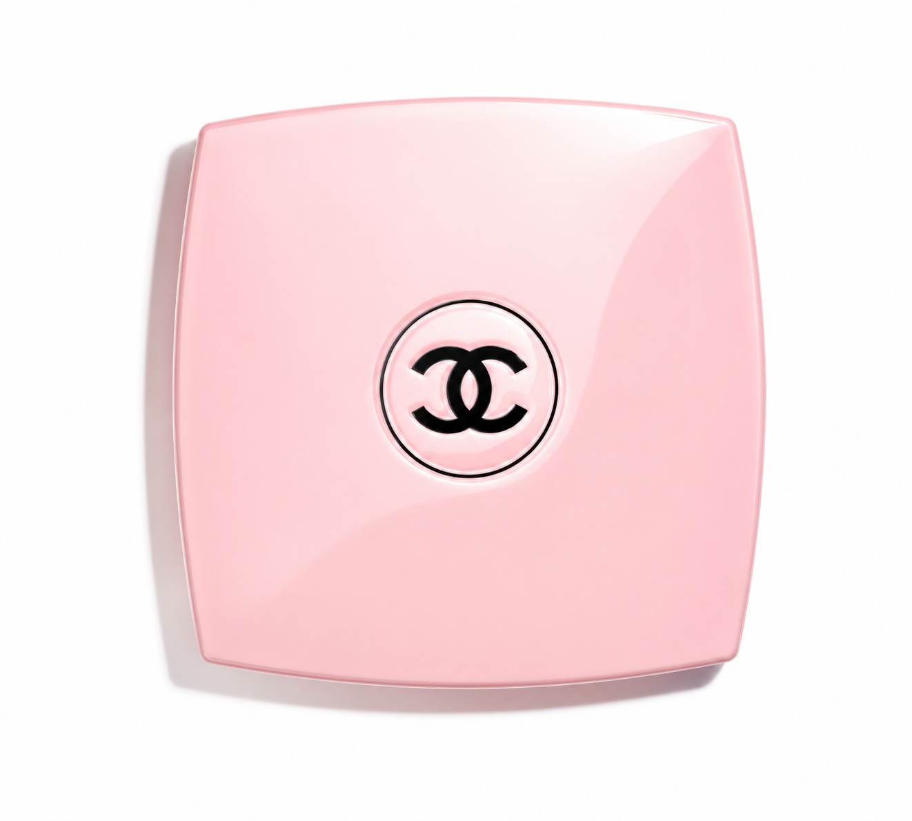 Chanel Double Facettes Pink Compact Mirror – Luxury Makeup Accessory