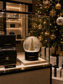 CC Christmas Tree Black Snow Globe