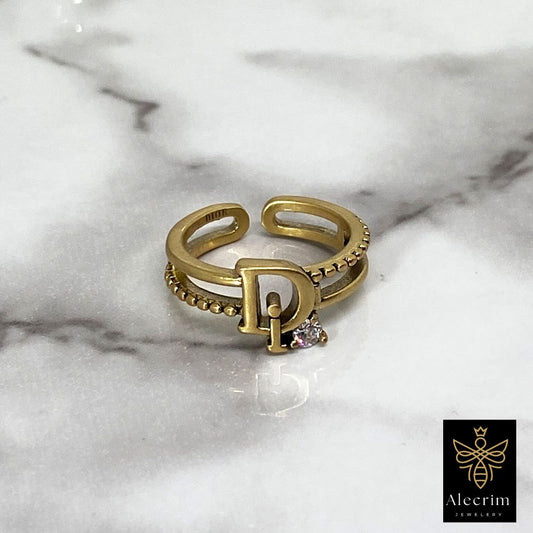 Damen Antik Gold Ring