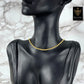 18k Gold plated Damen Choker