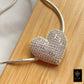 Choker-Halskette aus 925er Sterlingsilber Damen Heart necklace